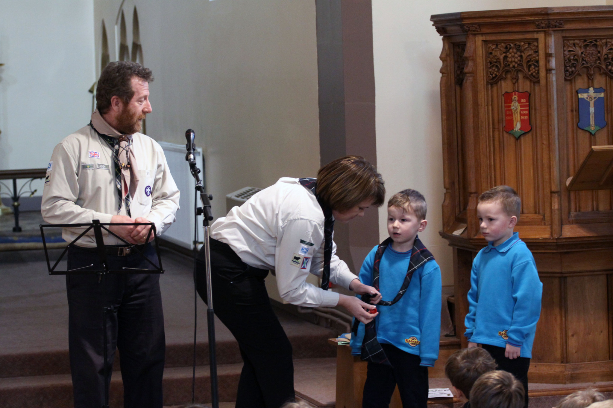 Two new beavers get invested
